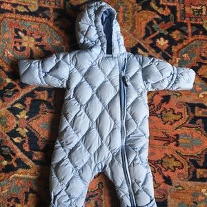 Lands End infant down snowsuit